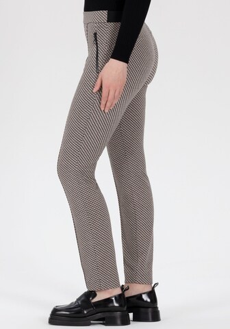 STEHMANN Slim fit Trousers in Beige