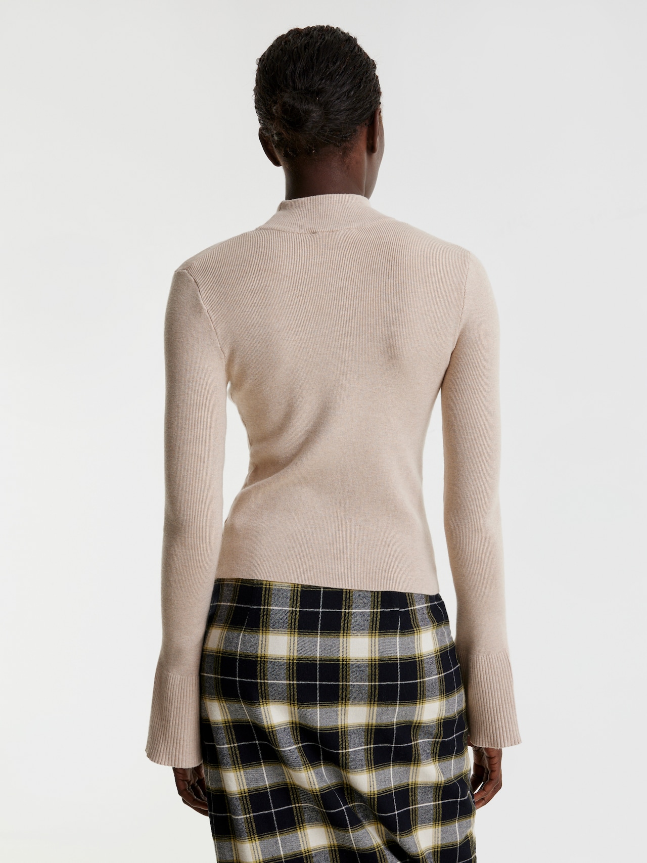 EDITED Trui 'TEREZA' Beige gemêleerd