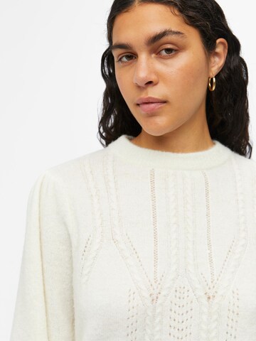 Pull-over 'OPHELIA' OBJECT en blanc