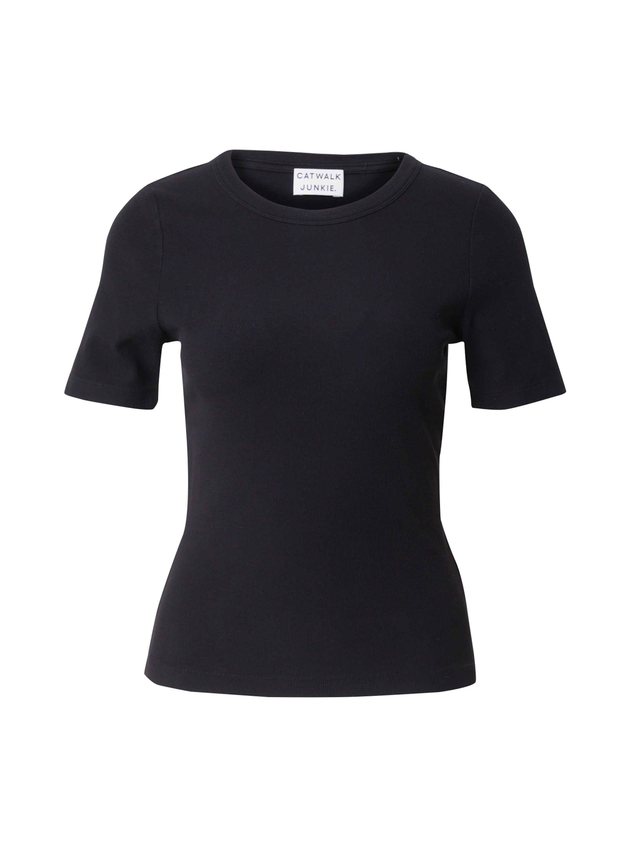 CATWALK JUNKIE Shirt in Black: front