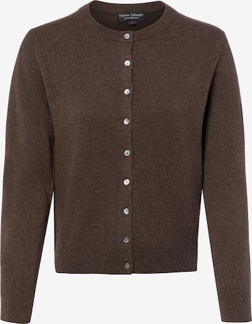 Franco Callegari Strickjacke in Braun: Vorderseite