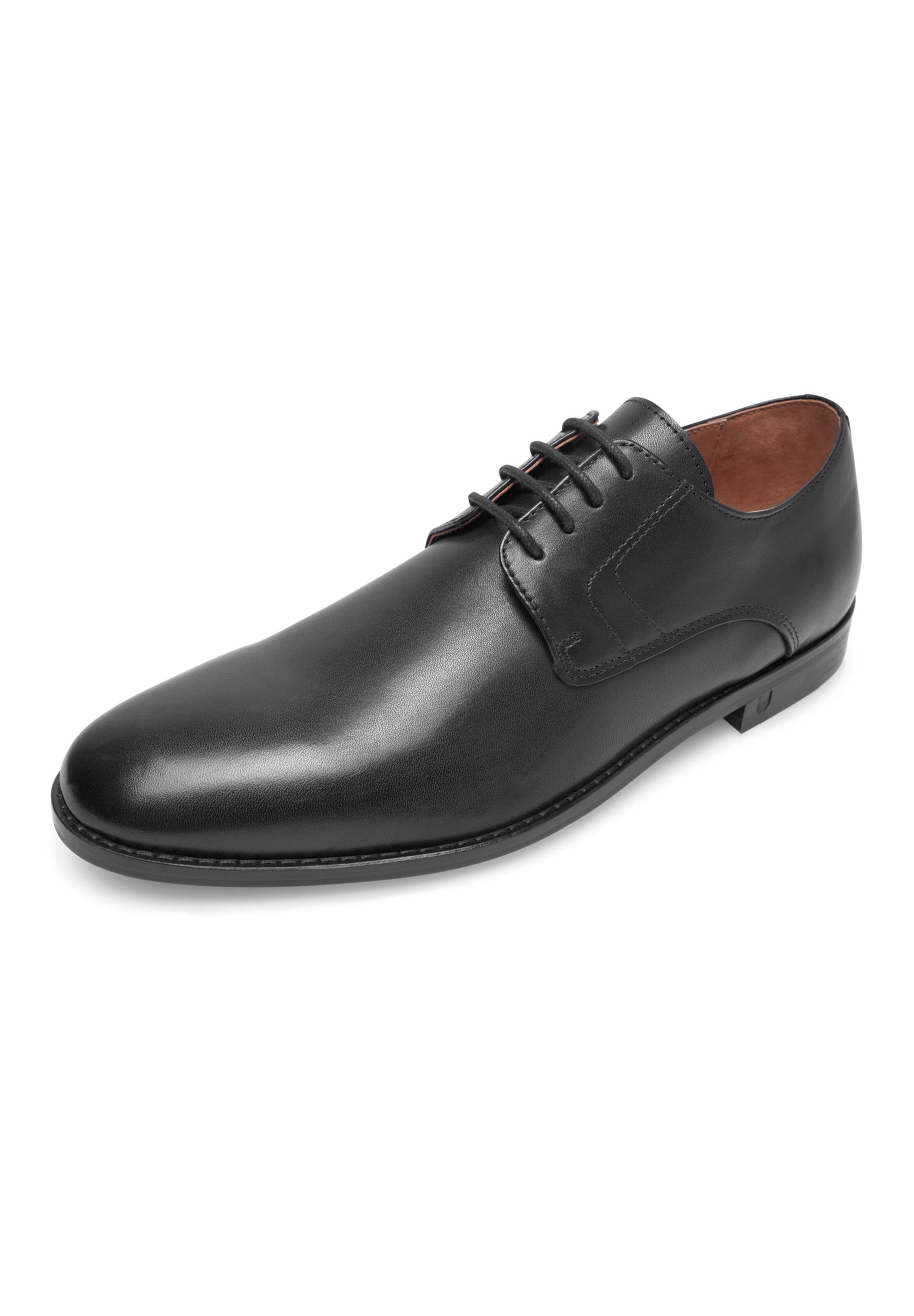 Henry Stevens Lace-up shoe 'Wallace' in Black: front