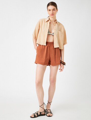Koton Regular Pants in Brown