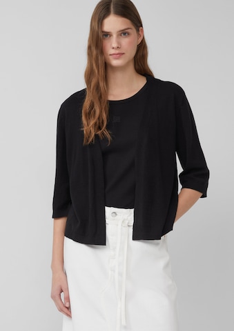 Cardigan s.Oliver en noir : devant