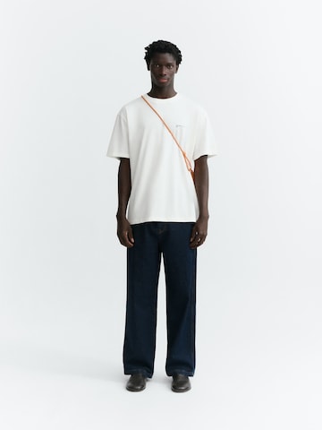 Thinking MU Shirt 'ARON ' in Wit: voorkant