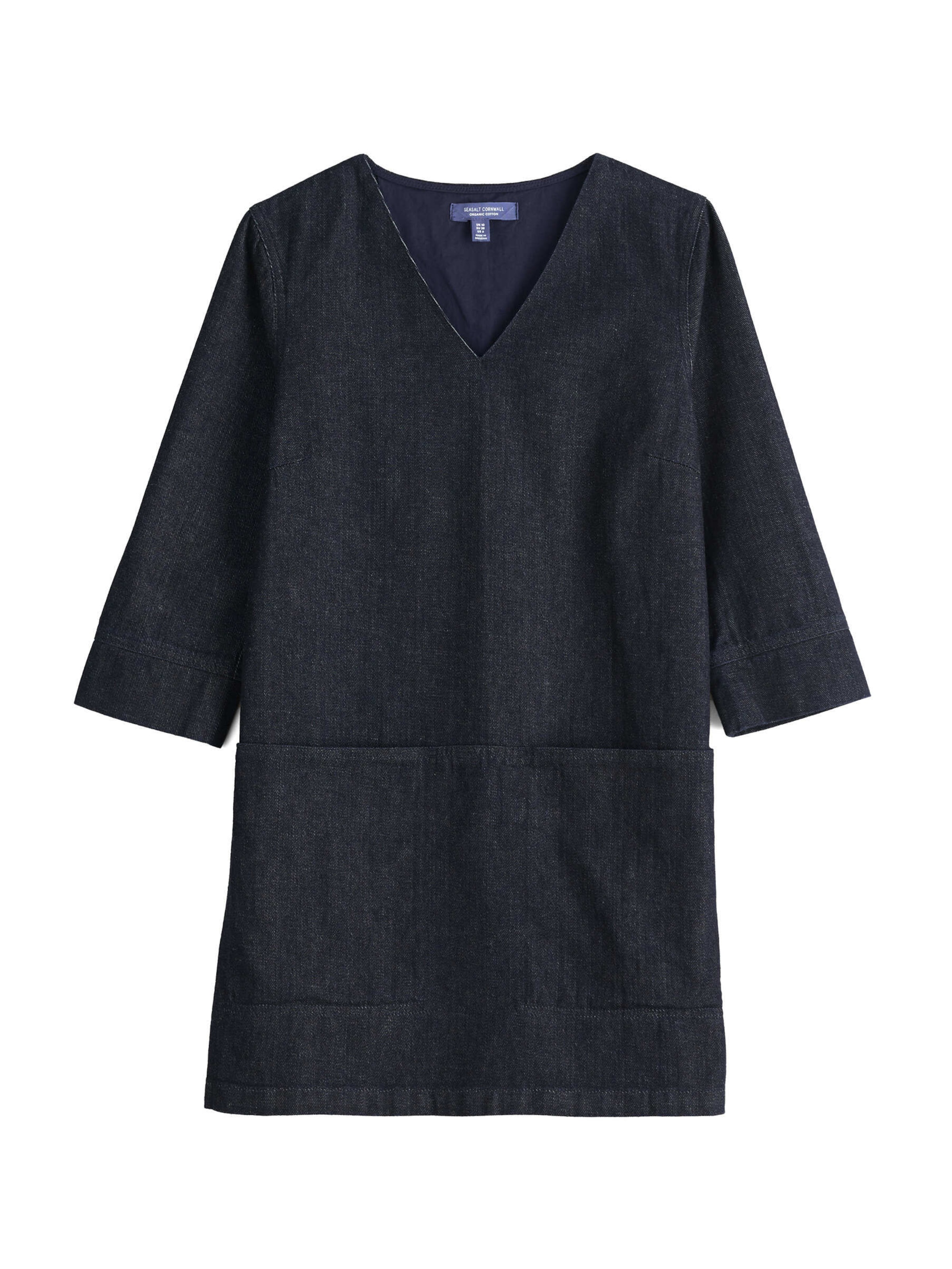 Seasalt Cornwall Tunika 'Calidris' – modrá: přední strana