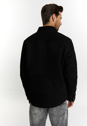 DreiMaster Vintage - Ajuste regular Chaqueta de entretiempo en negro