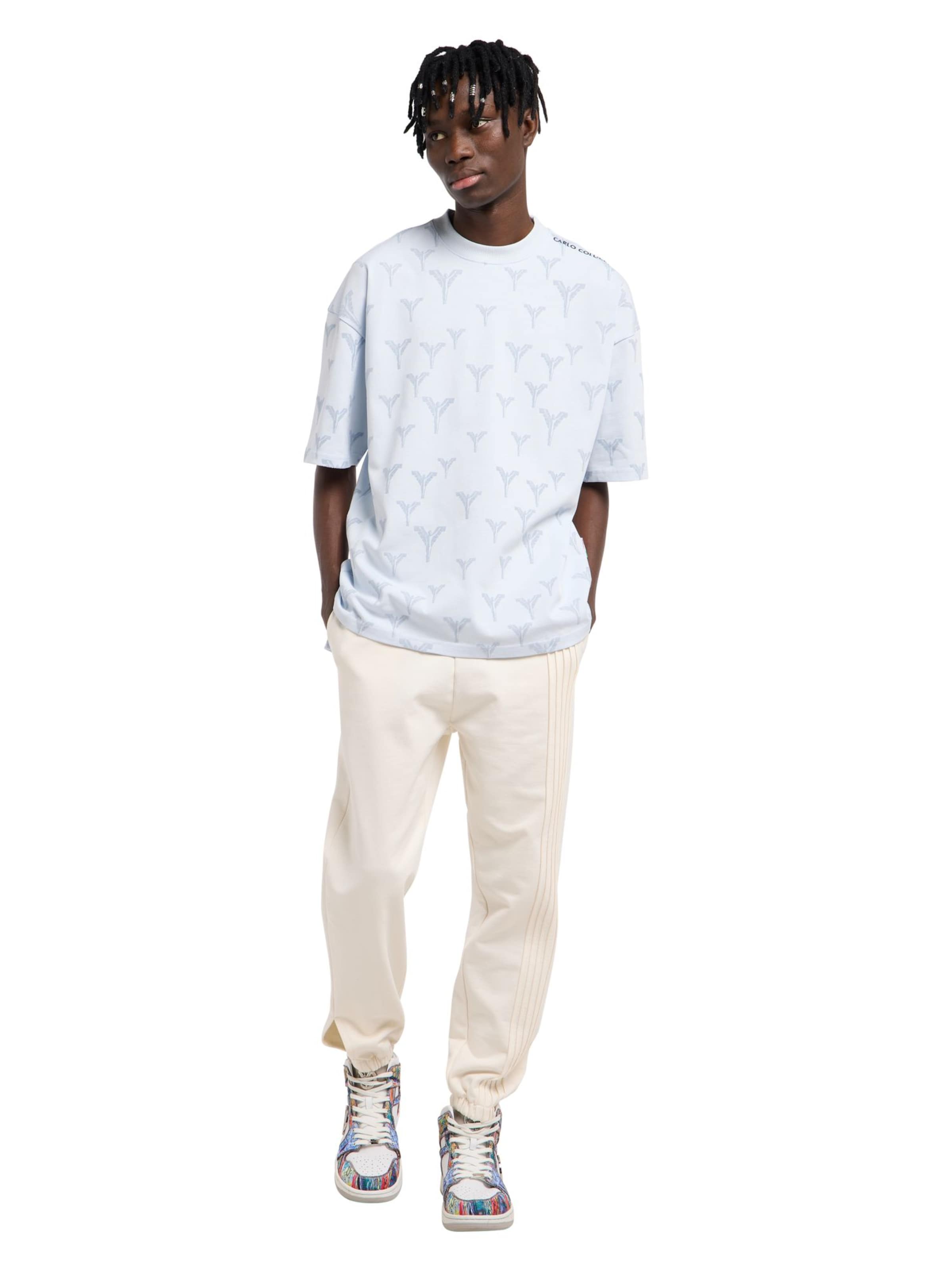 T-Shirt ' Fasan ' Carlo Colucci en bleu