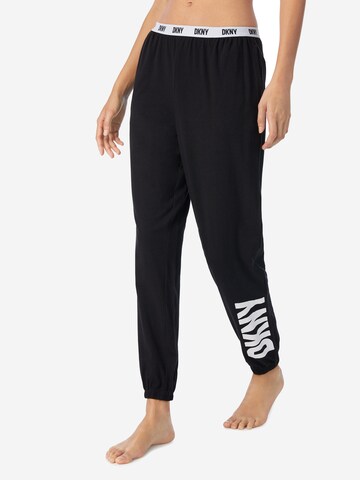 DKNY Pyjamahose 'Must Have Basic' in Schwarz