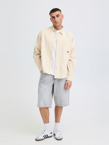 !Solid Comfort fit Button Up Shirt ' SDUmstead ' in Yellow