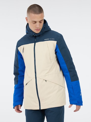 PROTEST Athletic Jacket 'PRTDunton' in Blue: front