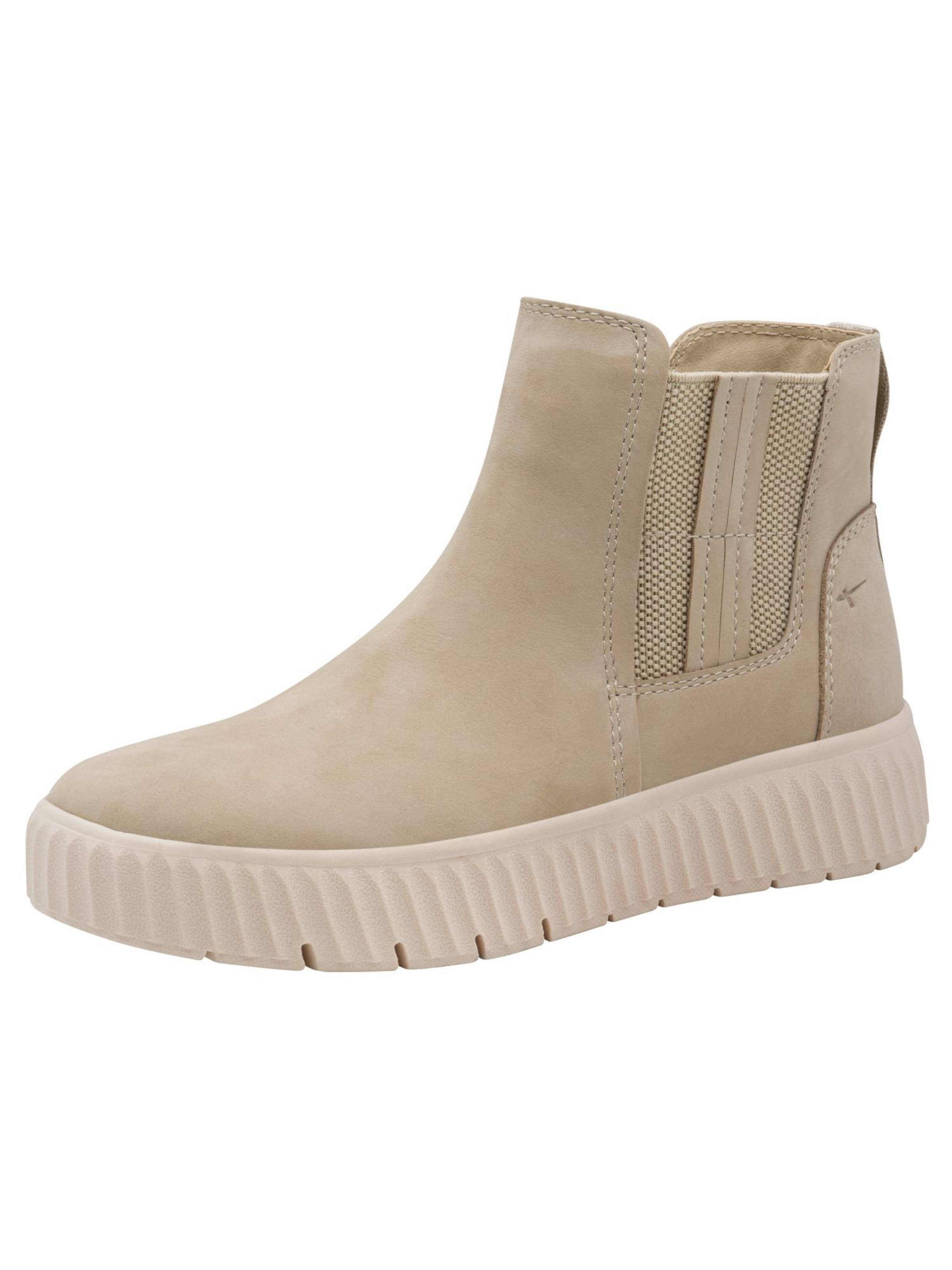 Tamaris Bootie in Beige: front