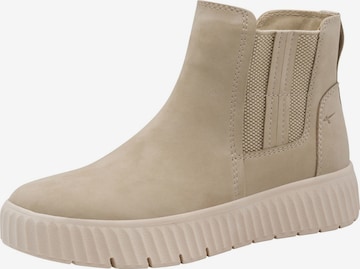 Tamaris Bootie in Beige: front