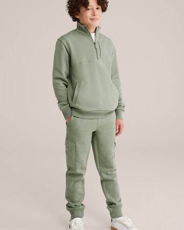 WE Fashion Sweatshirt in Grün