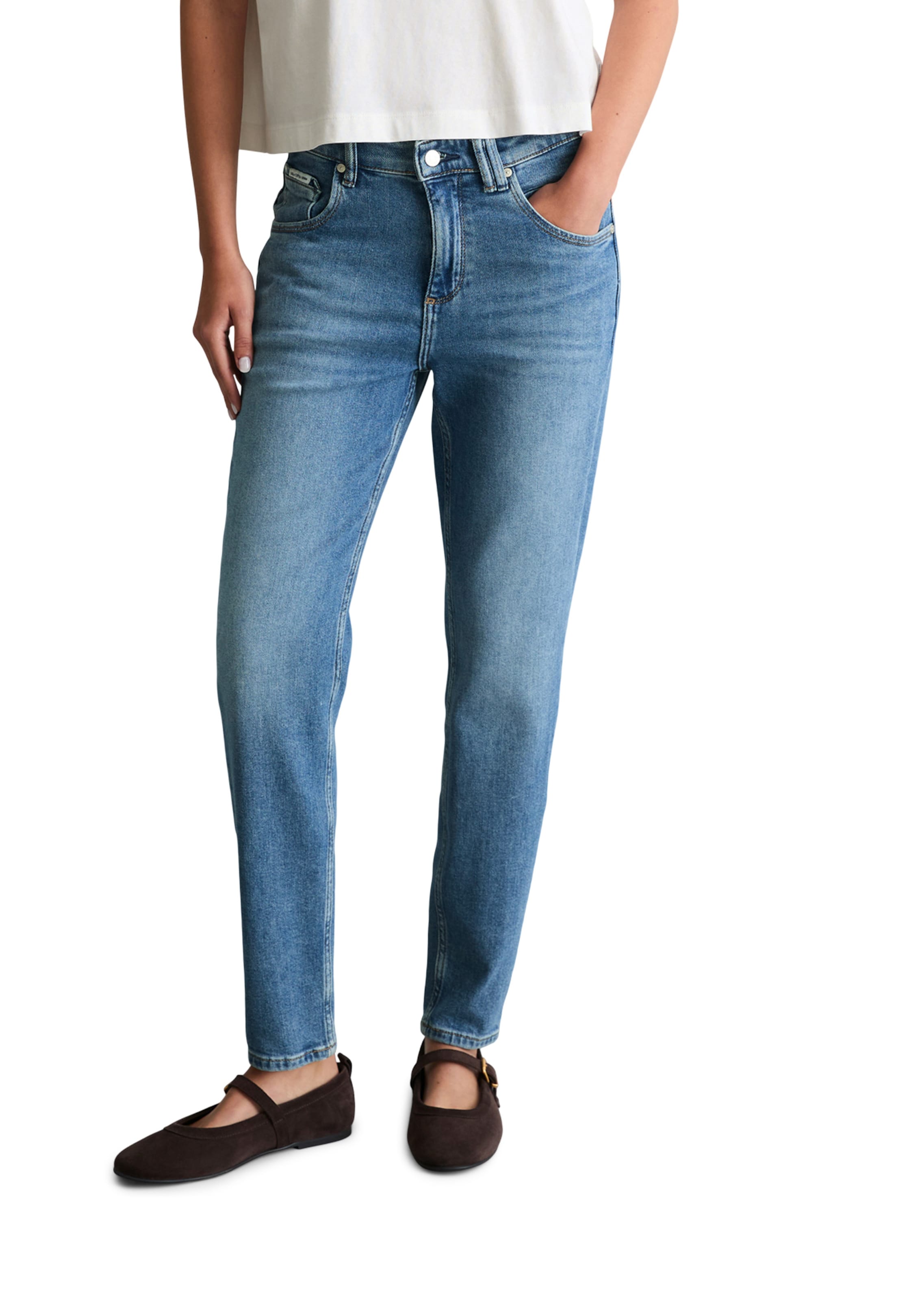 Marc O'Polo DENIM Tapered Jeans in Blue