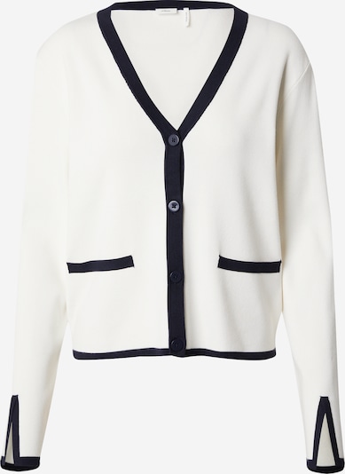 s.Oliver BLACK LABEL Cardigan i creme / sort, Produktvisning