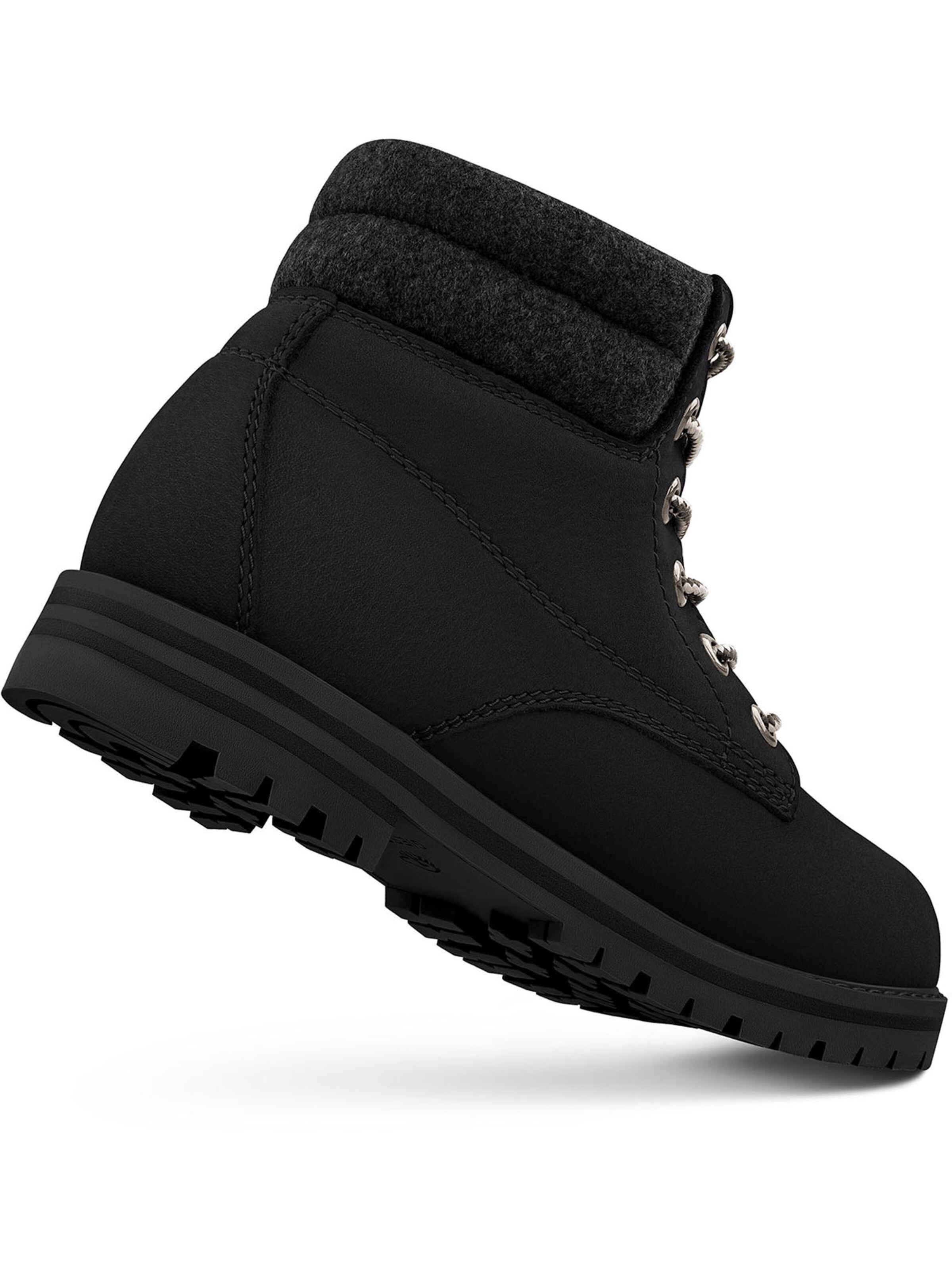 GIESSWEIN Lace-Up Boots in Black