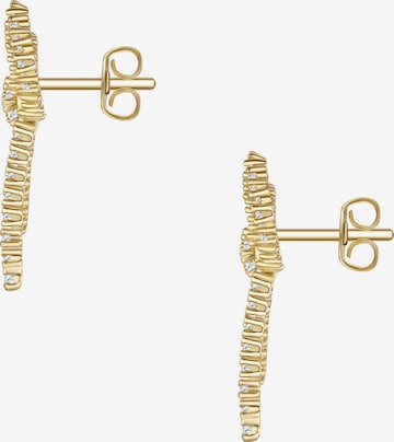 Yokoamii Ohrringe in Gold: Vorderseite