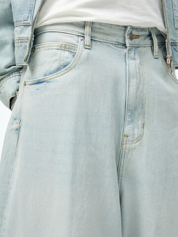 Pull&Bear Wide leg Jeans in Blue