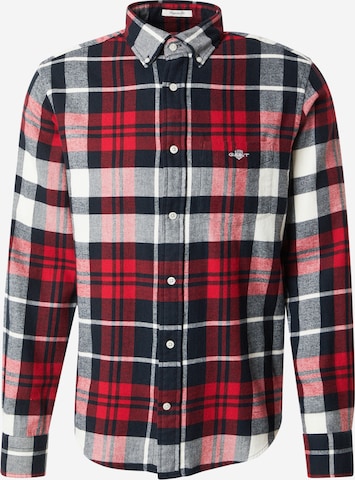 raudona GANT Patogus modelis Marškiniai: priekis