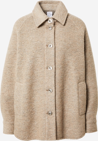 Emily Van Den Bergh - Chaqueta de entretiempo en beige: frente