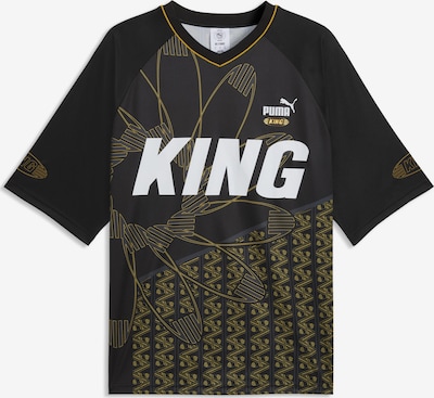 PUMA Trikoo 'King' värissä tummankeltainen / tummanharmaa / musta / valkoinen, Tuotenäkymä