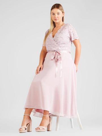 SWING Curve Kleid in Pink