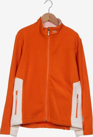 HELLY HANSEN Sweatshirt & Zip-Up Hoodie in M in Orange: front