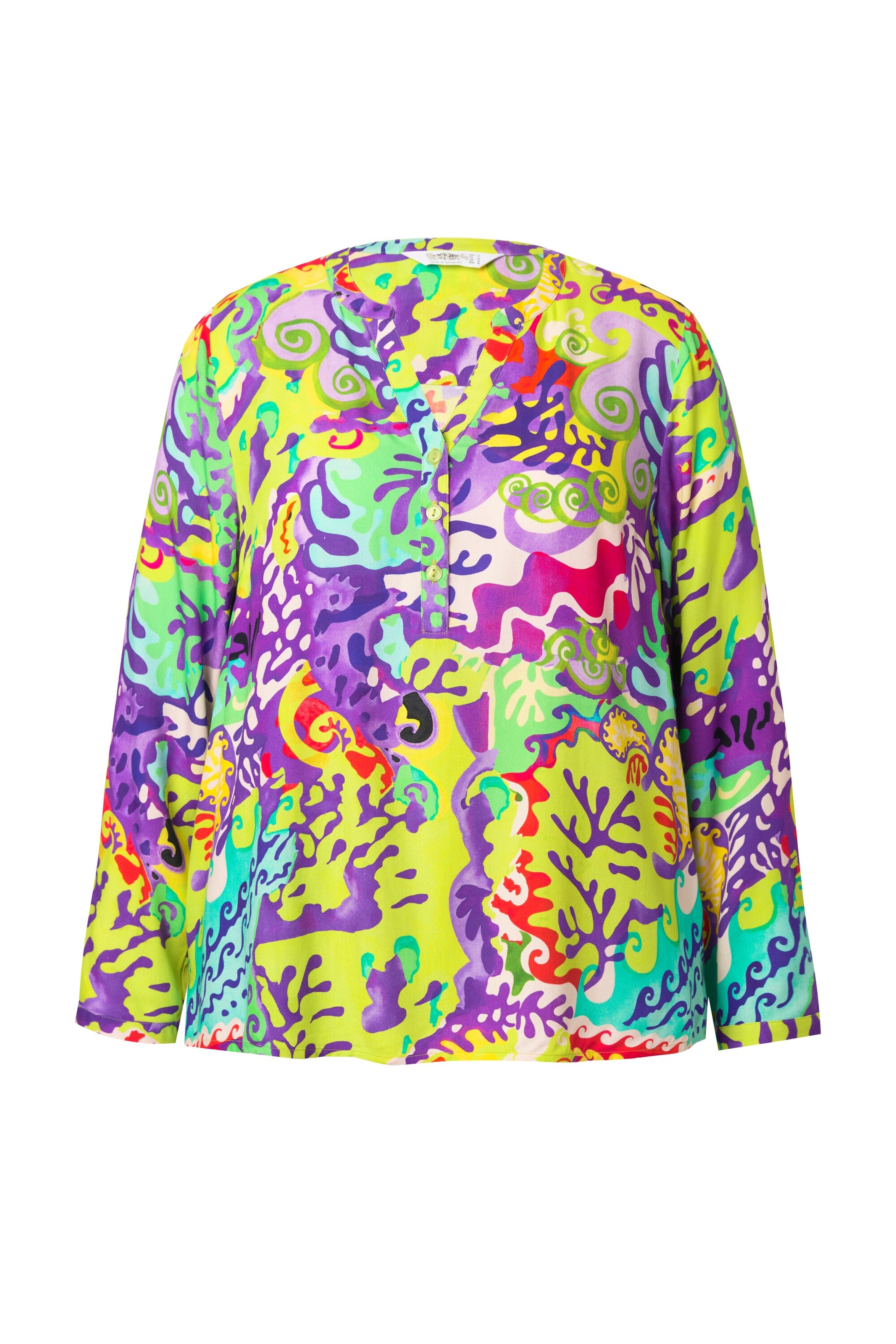 Angel of Style Bluse in Mischfarben: Vorderseite