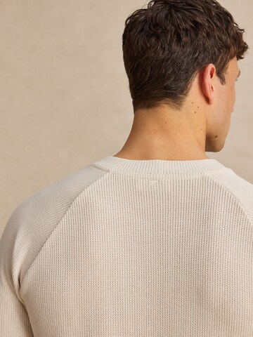 Pull-over 'Lennox' DAN FOX APPAREL en blanc