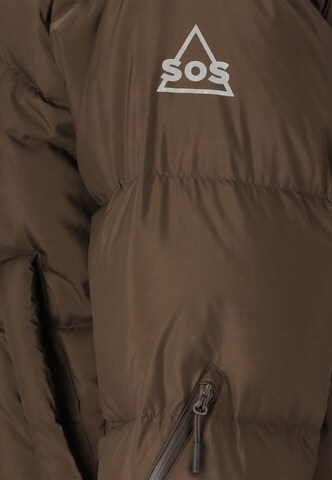 SOS Steppjacke 'Lyell' in Braun