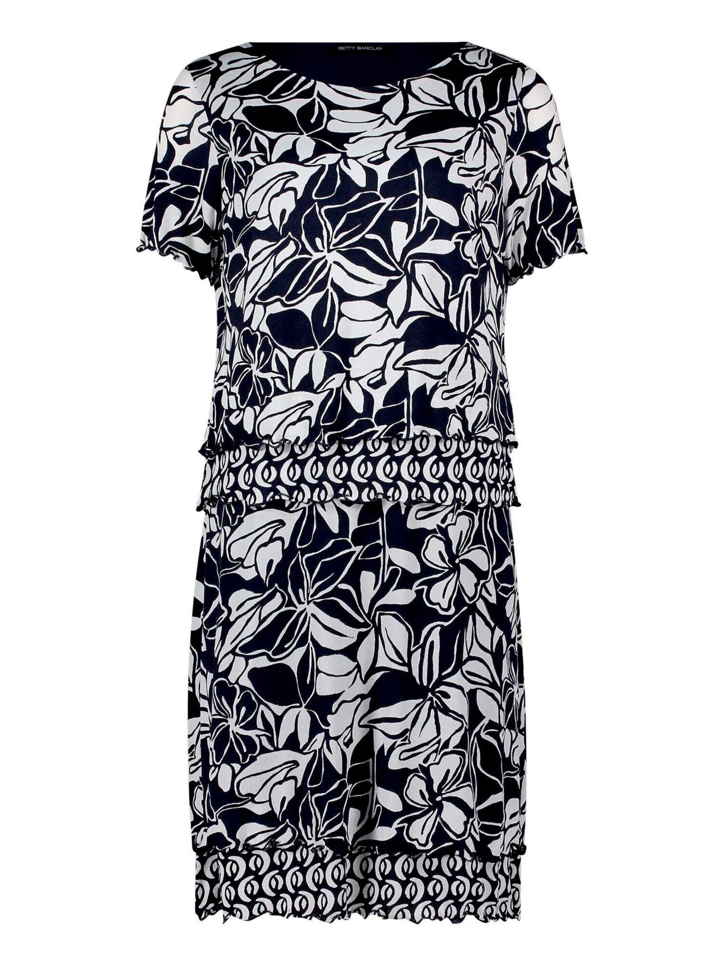 Betty Barclay Robe de cocktail en bleu foncé, Vue avec produit