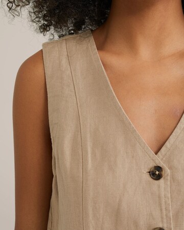 WE Fashion Vest in Beige