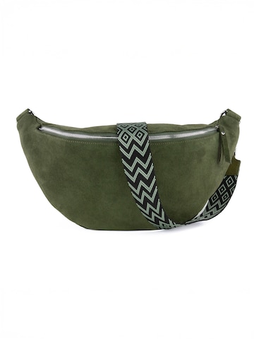 lePelou Fanny Pack 'GENOVA' in Green: front