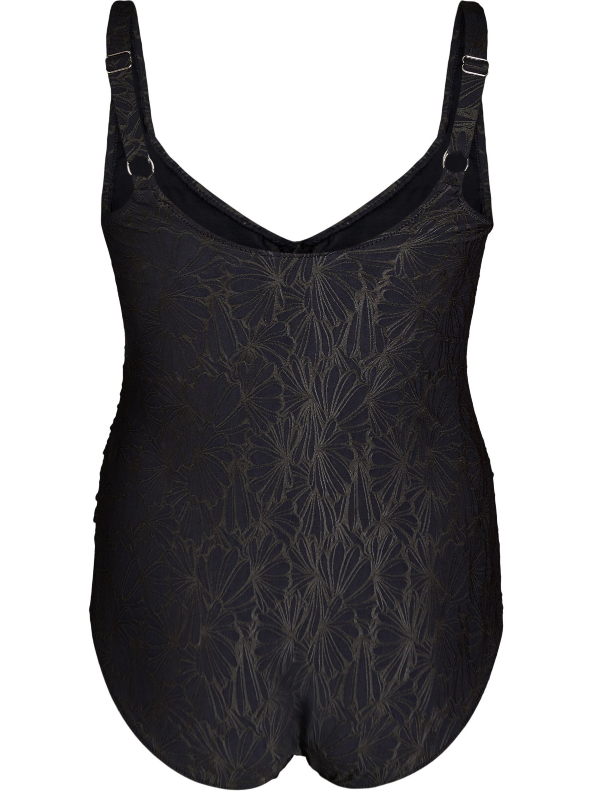 juoda Swim by Zizzi Maudymosi kostiumėlis 'Smikka'