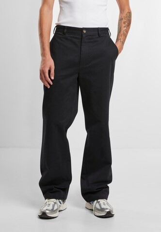 Prohibited Wide leg Chino in Blauw: voorkant