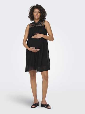 Only Maternity Kleid 'Mama' in Schwarz