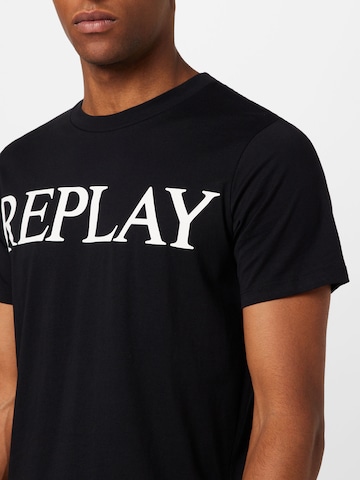 REPLAY Shirt in Black