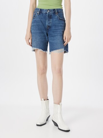 regular Jeans '501  90s Short' di LEVI'S ® in blu: frontale