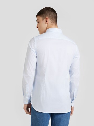 TOMMY HILFIGER Slim Fit Hemd in Blau