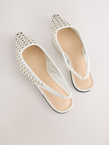 Ballerina 'Forever Comfort' di Next in bianco