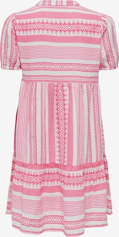 ONLY Shirt dress 'Nora' in Pink