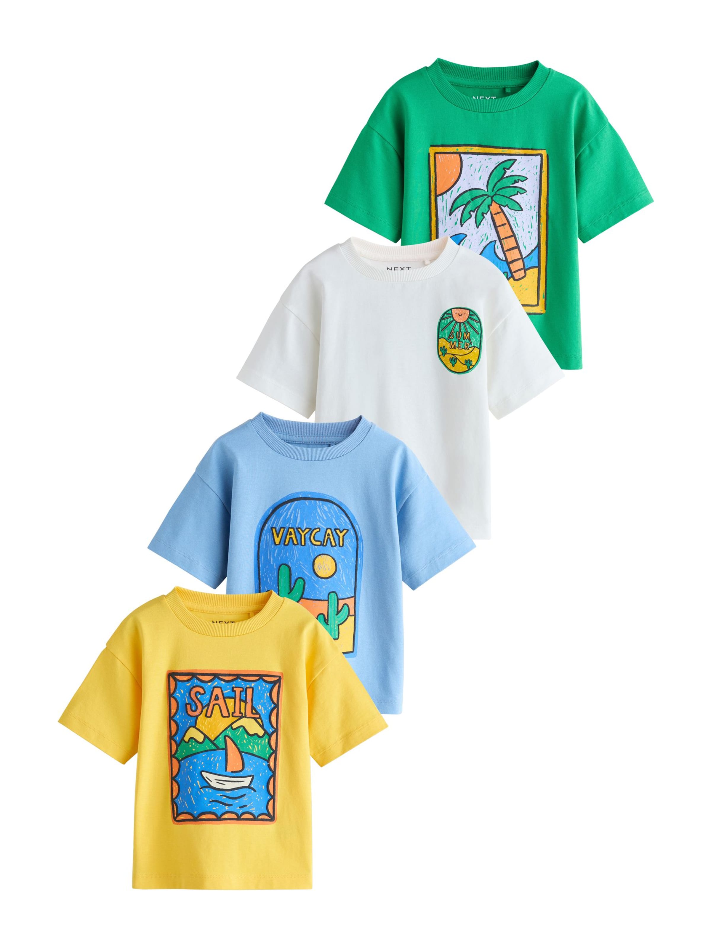 Next Tričko - Modrá: predná strana