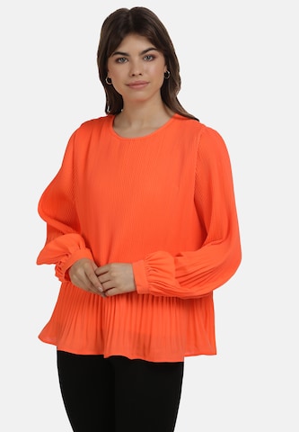 MYMO Blouse in Orange: front