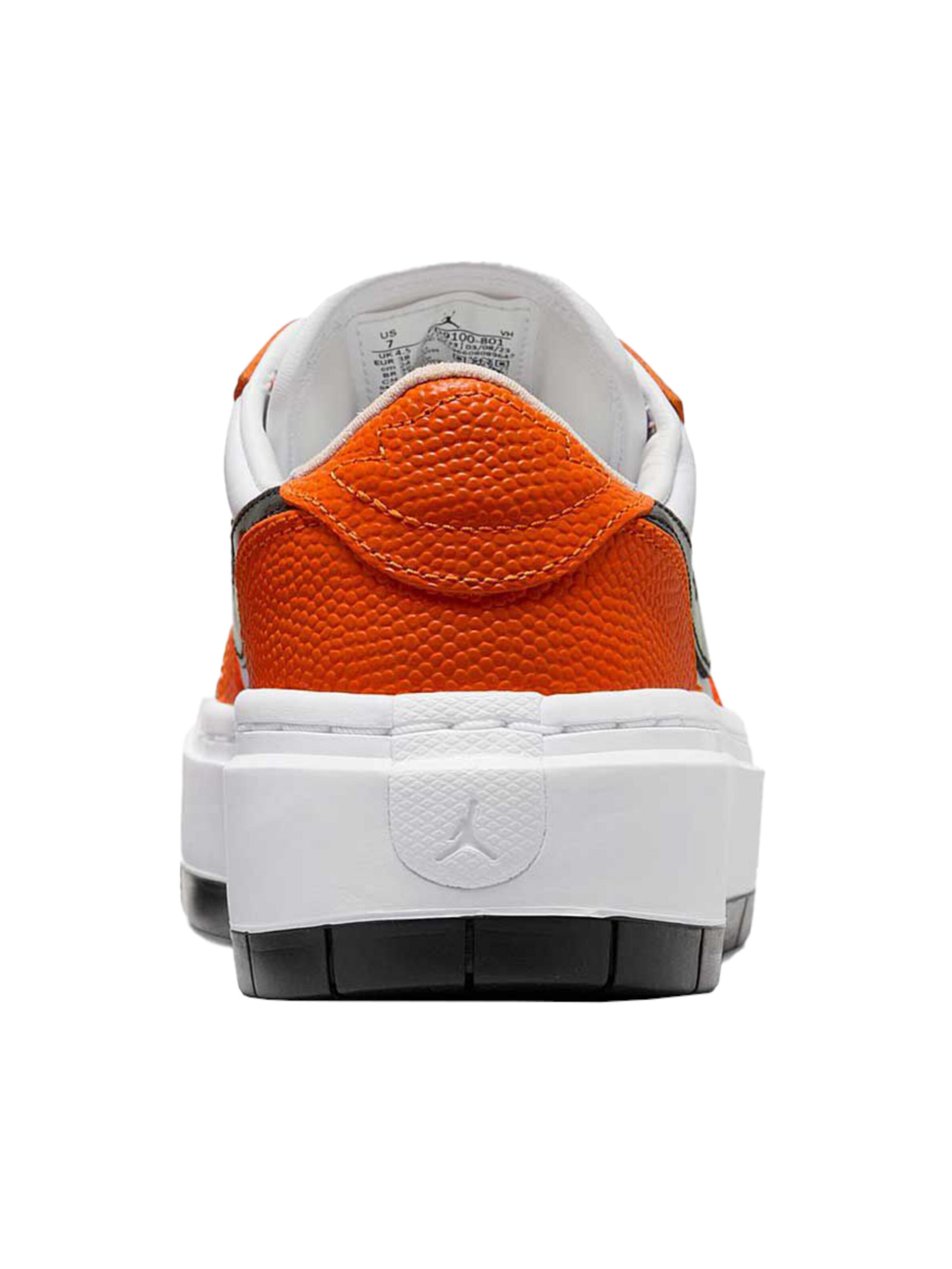 Jordan Platform trainers in Orange