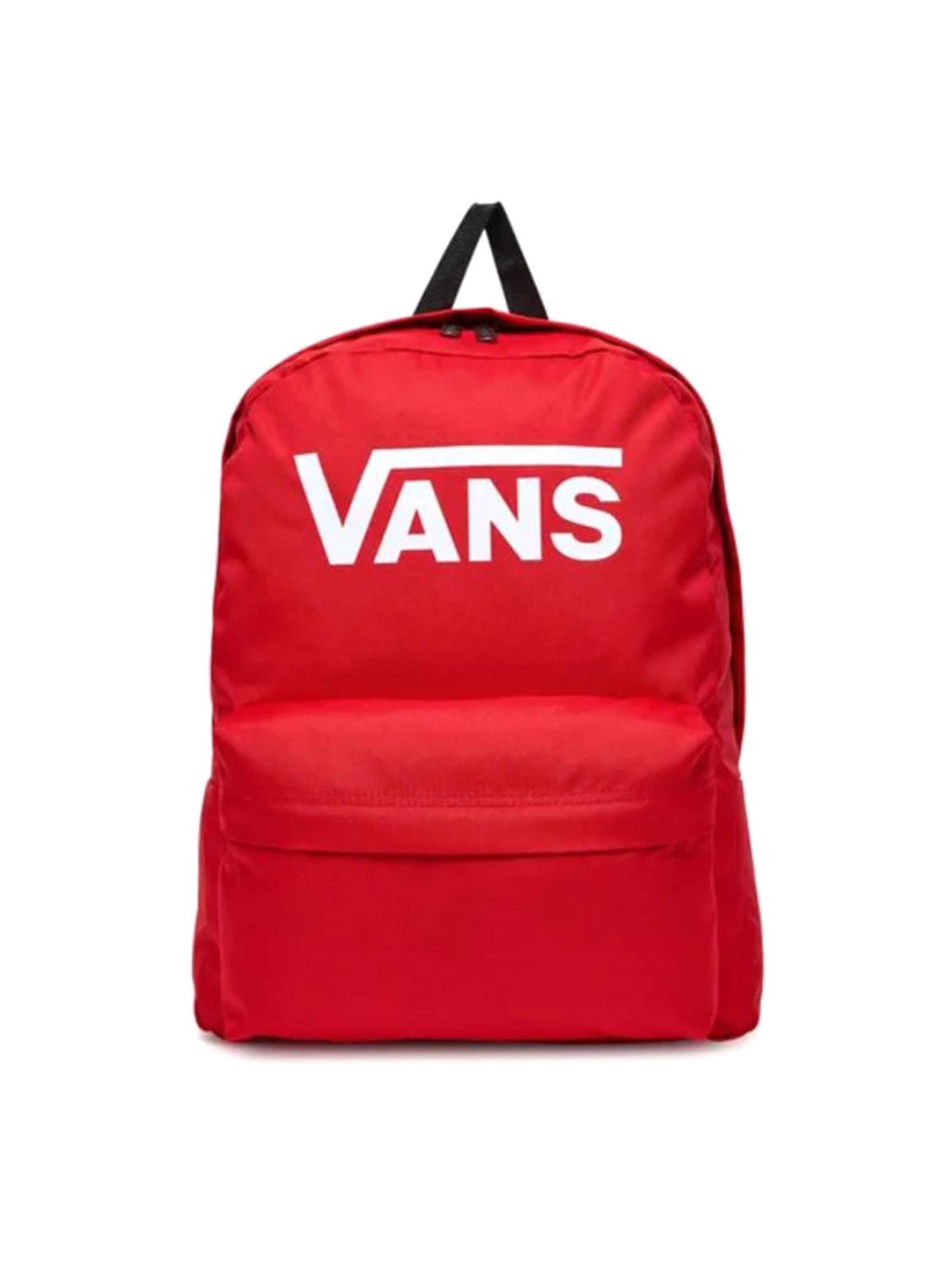 VANS Plecak 'Old Skool Print Backpack Racing Red' w kolorze czerwony: przód