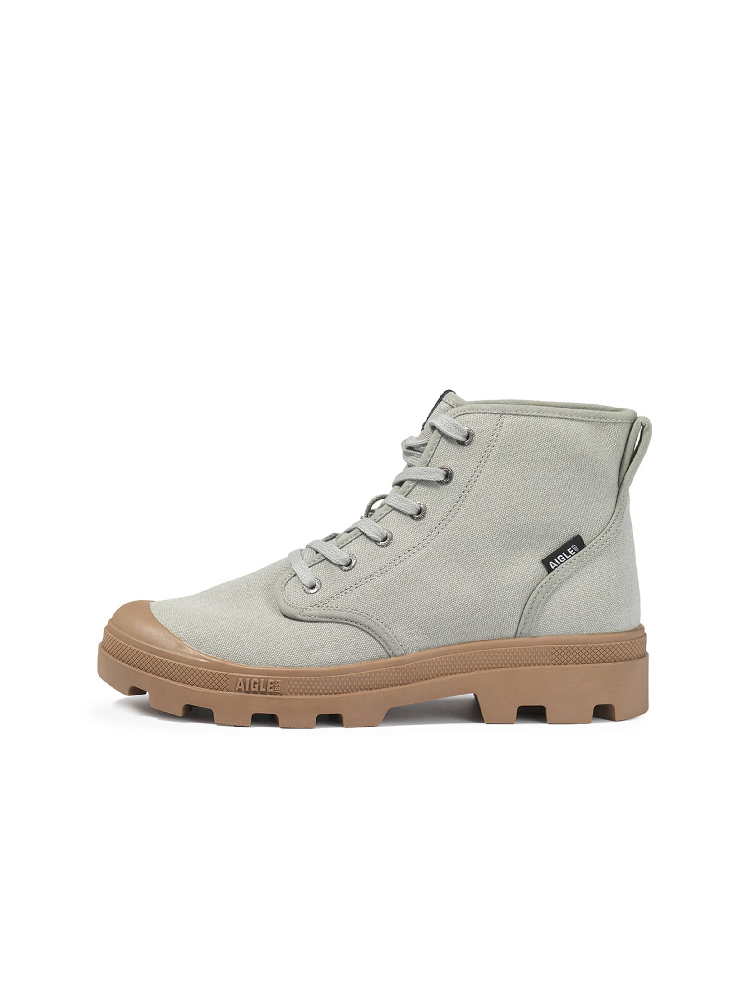 Cizme glezne 'Tenere' de la AIGLE pe verde: față