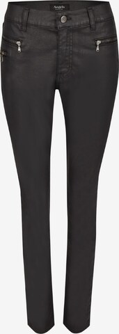 Pantalon 'Malu' Angels en noir : devant