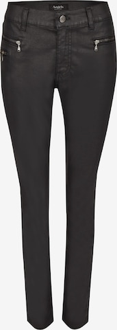 Angels Slim fit Pants 'Malu' in Black: front