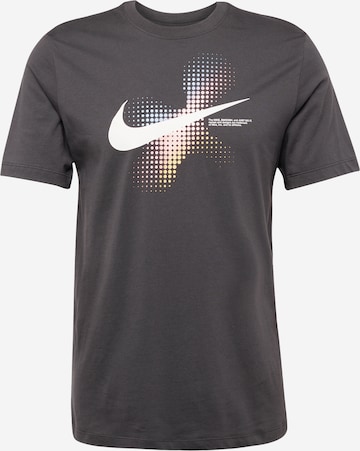 Nike Sportswear T-shirt 'SWOOSH' i grå: framsida